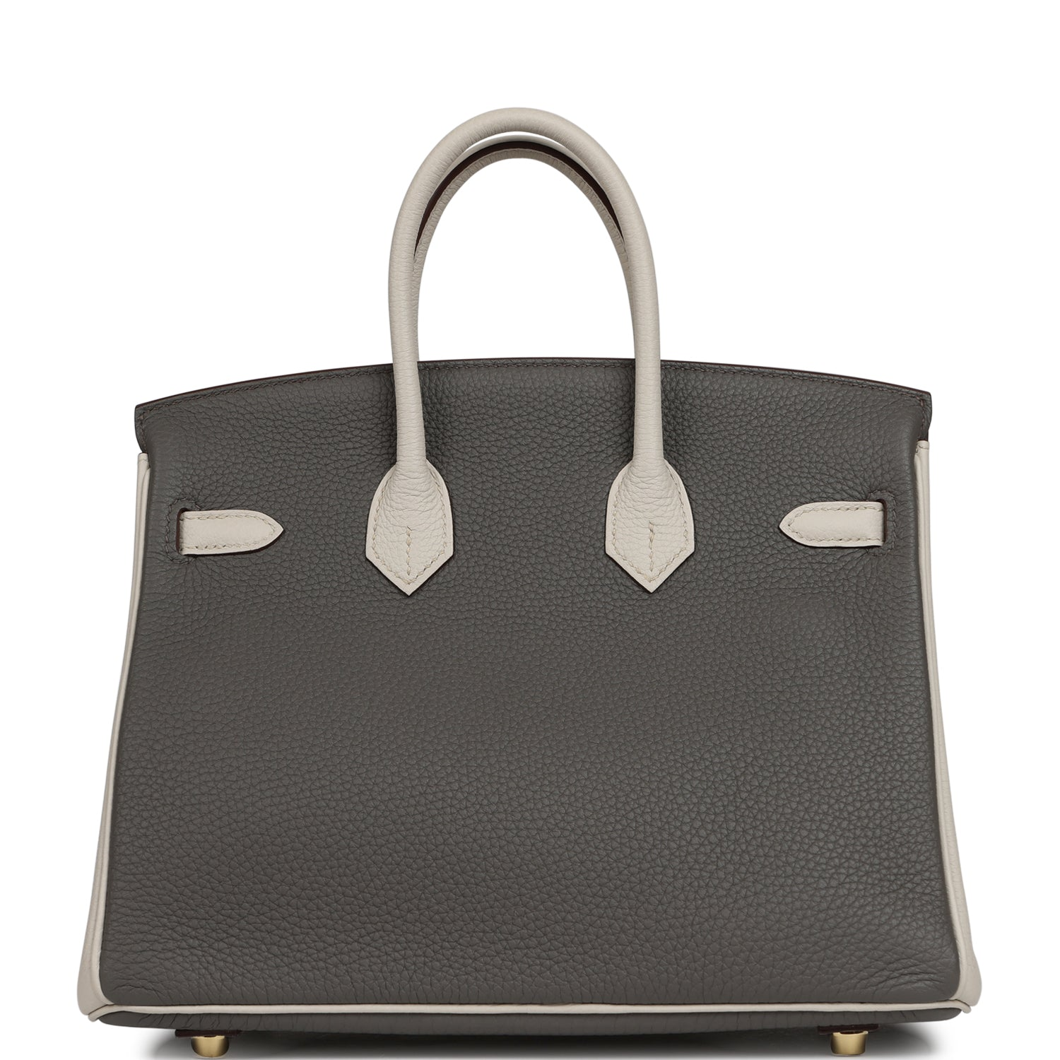HERMèS SPECIAL ORDER (HSS) BIRKIN 25 ETAIN, CRAIE TOGO BRUSHED GOLD HARDWARE