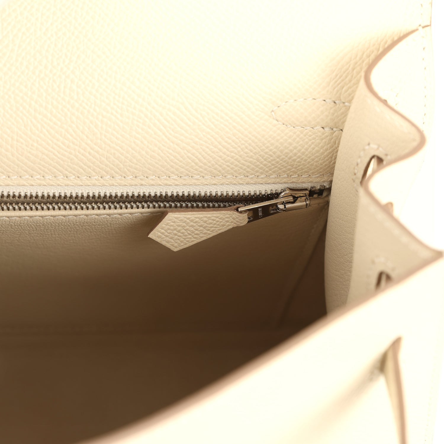 HERMèS KELLY SELLIER 25 CRAIE EPSOM ELECTRUM HARDWARE