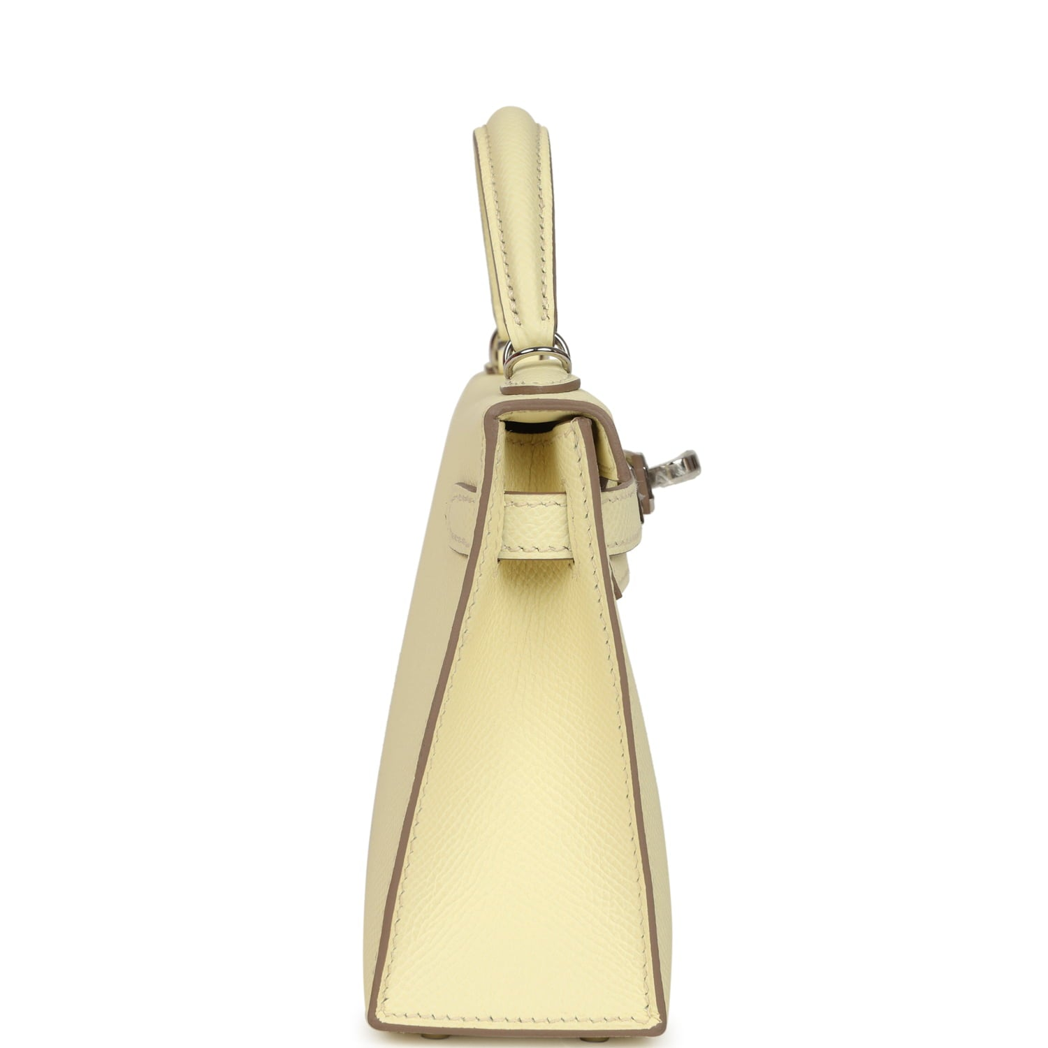HERMèS KELLY SELLIER 20 JAUNE MILTON EPSOM PALLADIUM HARDWARE