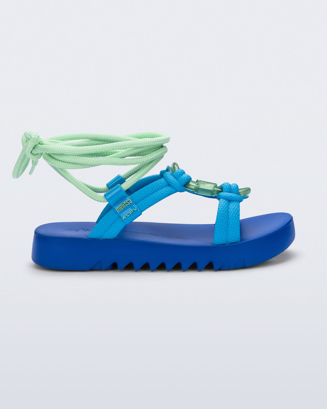 MELISSA + ALEXANDRE PAVAO KIRK  BLUE/GREEN