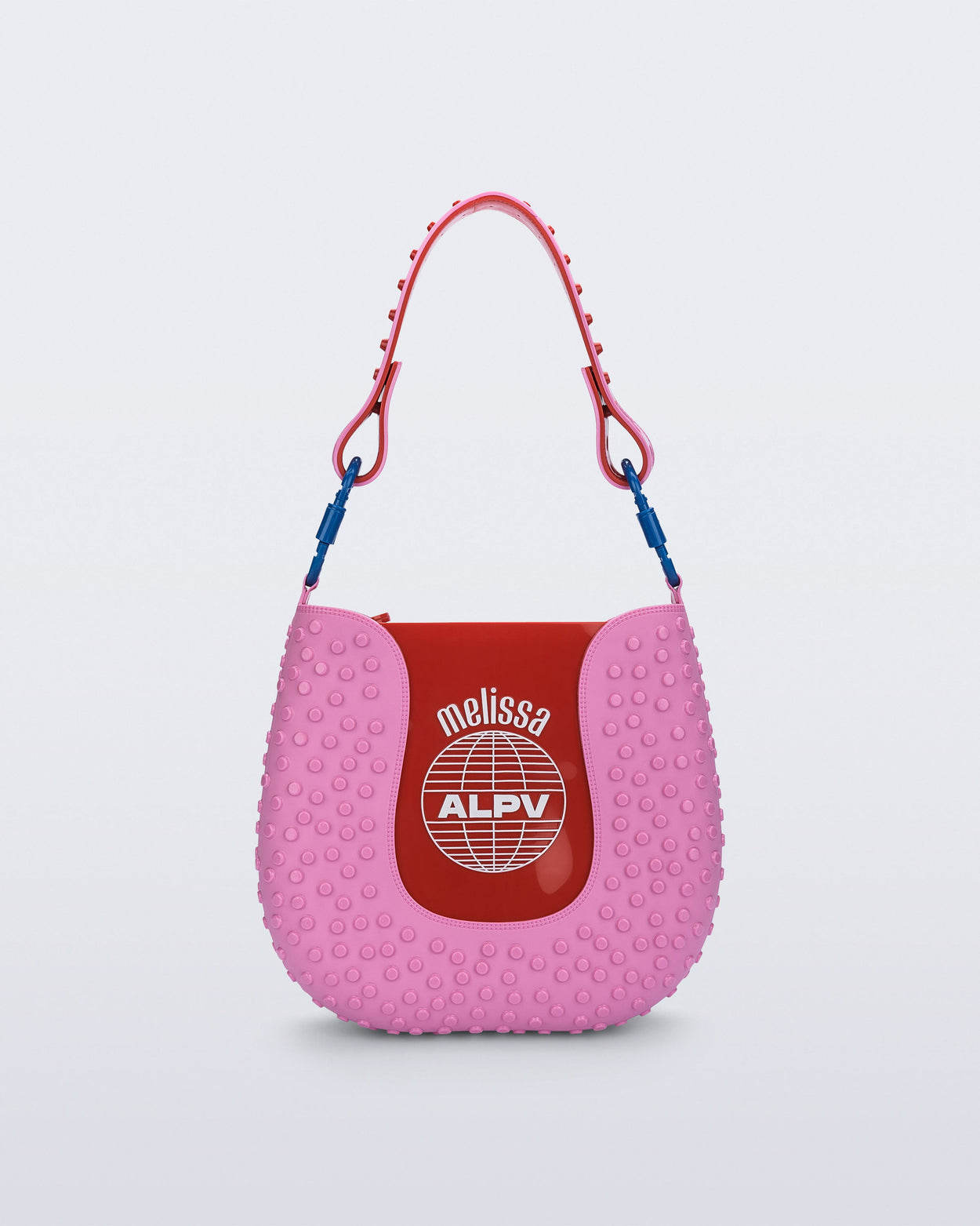 MELISSA + ALEXANDRE PAVAO NINA BAG  PINK/RED