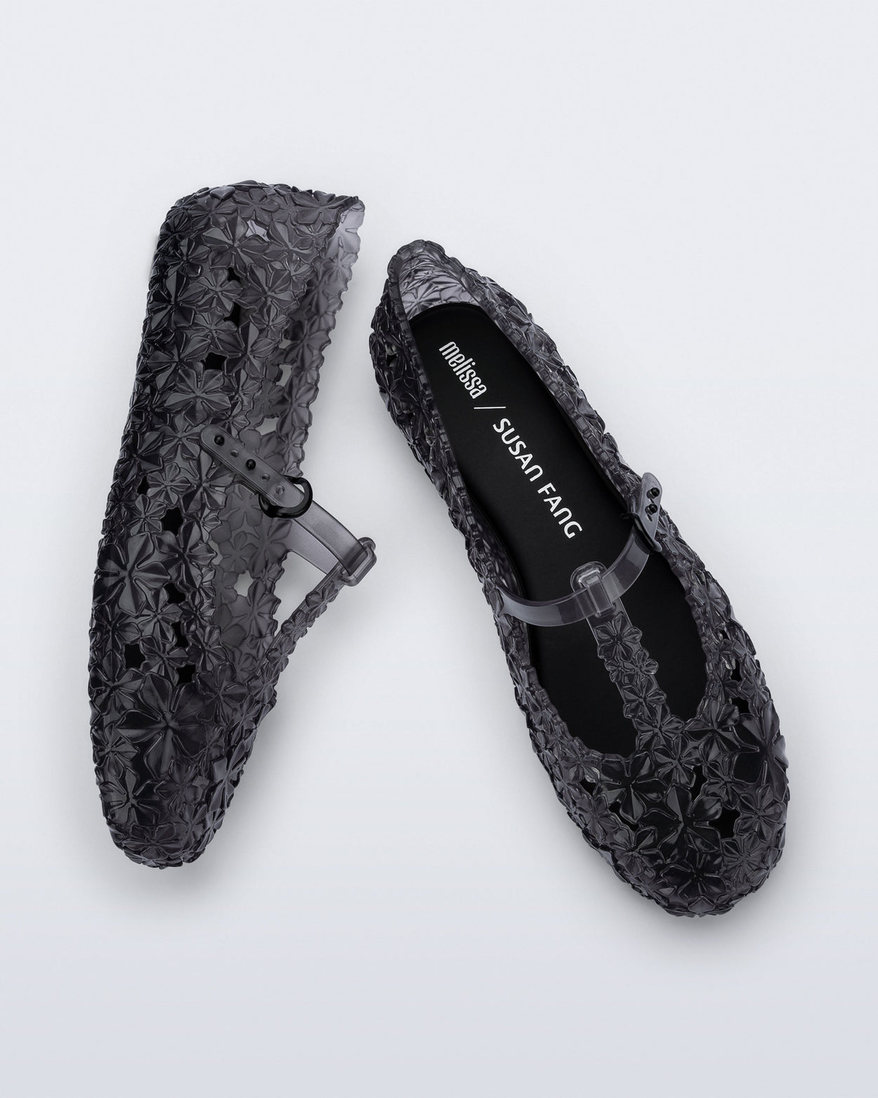 MELISSA + SUSAN FANG DAPHNIS BALLERINA  TRANSPARENT BLACK