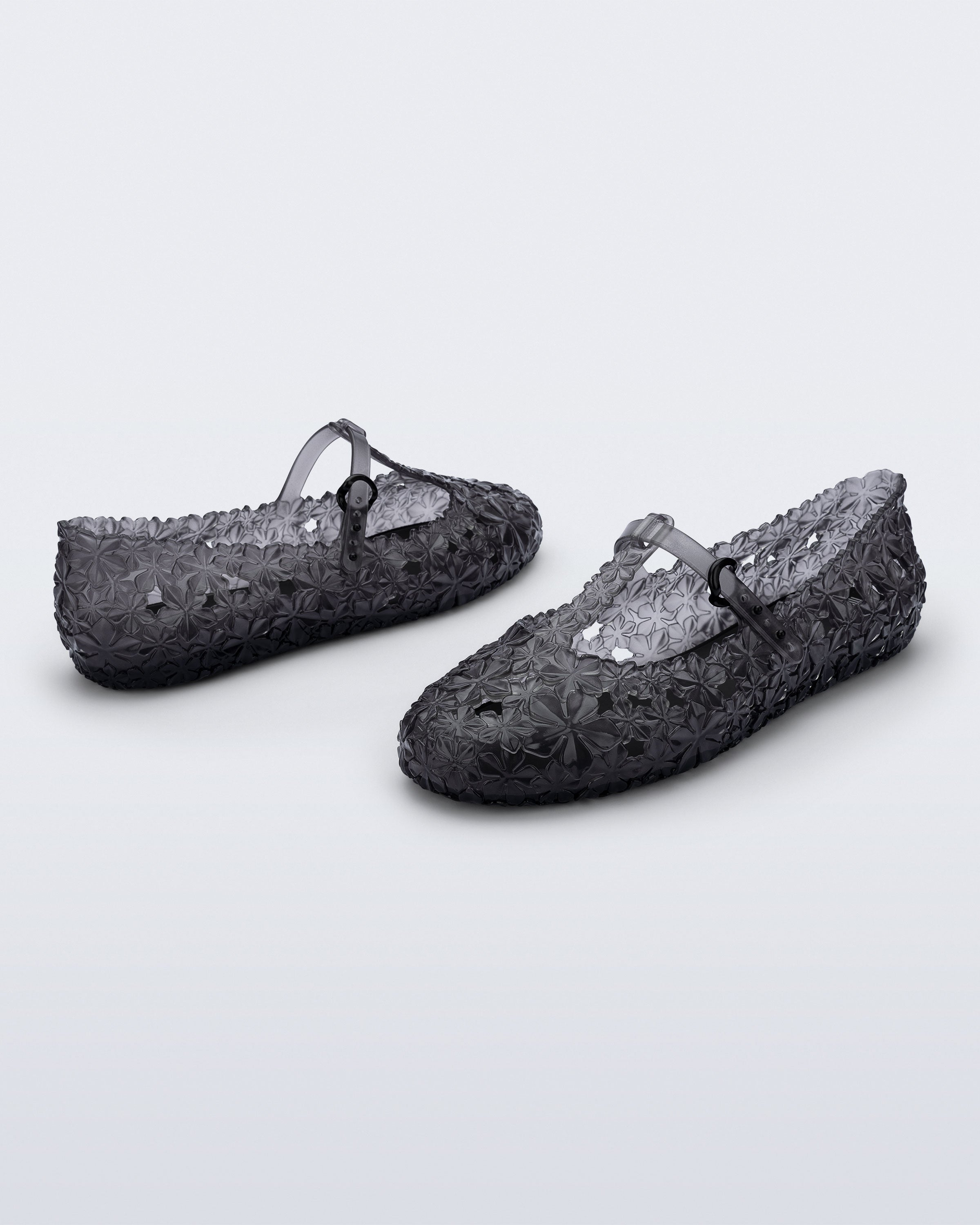 MELISSA + SUSAN FANG DAPHNIS BALLERINA  TRANSPARENT BLACK