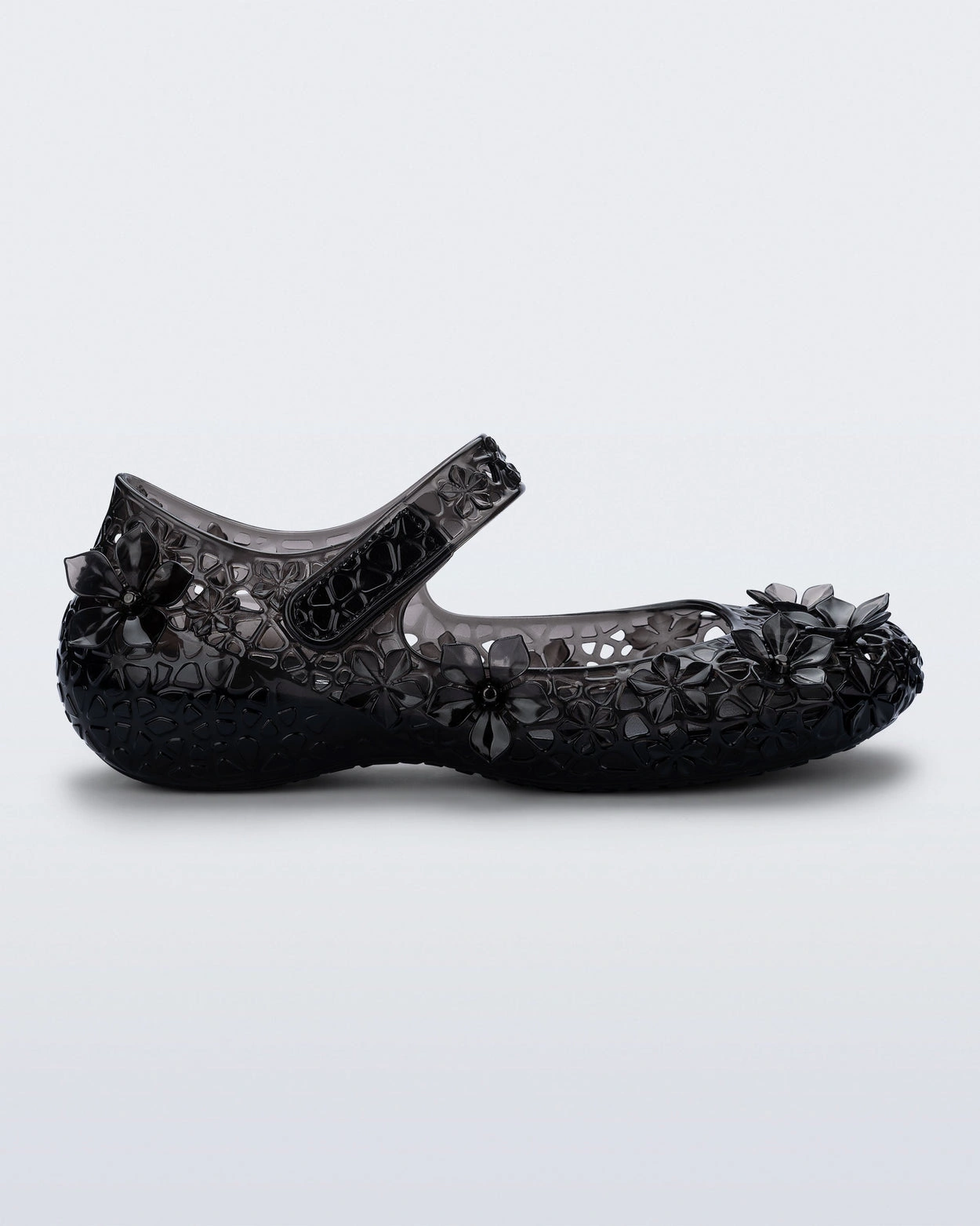 MELISSA + SUSAN FANG LUNA BLOOM  CLEAR BLACK