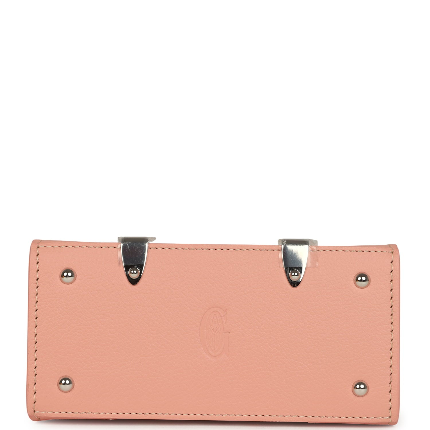 GOYARD GOYARDINE CANVAS POWDER PINK SAIGON STRUCTURE NANO PALLADIUM HARDWARE