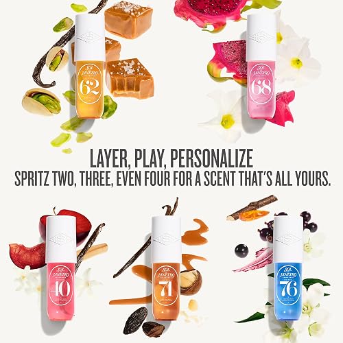 SOL DE JANEIRO CHEIROSA HAIR BODY PERFUME MIST BUNDLE MIST AND MATCH FRAGRANCE SET