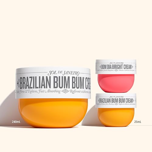 SOL DE JANEIRO MINI BODY CREAM DUO BRAZILIAN BUM BUM BOM DIA BRIGHTENING CREAM SET