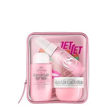 SOL DE JANEIRO JET SET TRAVEL SHOWER KIT 40 VALUE BEAUTY ESSENTIALS FOR ON-THE-GO