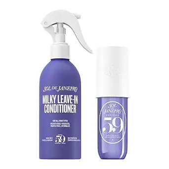 SOL DE JANEIRO CHEIROSA 59 MILKY LEAVE-IN CONDITIONER HAIR BODY PERFUME MIST DUO SET
