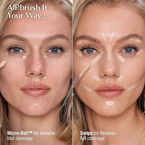 CHARLOTTE TILBURY AIRBRUSH FLAWLESS BLUR CONCEALER - LONGWEAR, HYDRATING, FULL COVERAGE MATTE