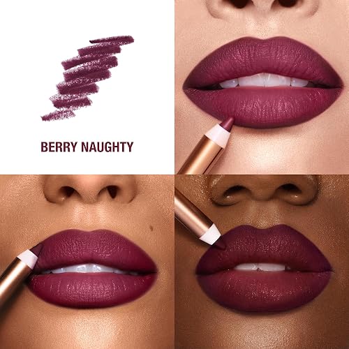 CHARLOTTE TILBURY LIP CHEAT LIP LINER PENCIL FULLER LIPS, WATERPROOF, JOJOBA HYALURONIC ACID