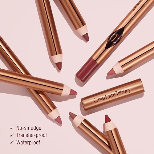 CHARLOTTE TILBURY LIP CHEAT LIP LINER PENCIL FULLER LIPS, WATERPROOF, JOJOBA HYALURONIC ACID