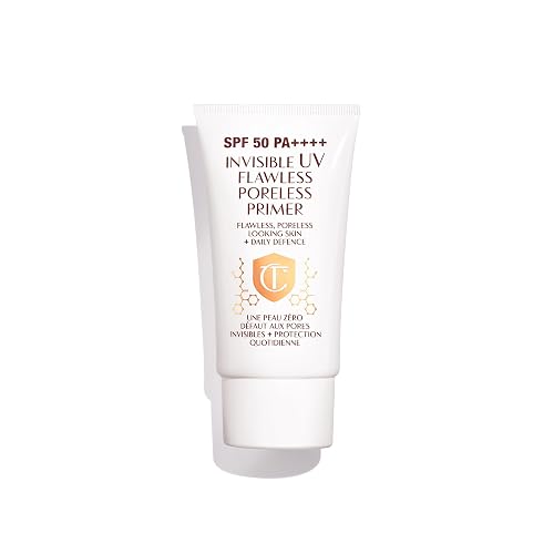 CHARLOTTE TILBURY INVISIBLE UV PRIMER SPF 50 HYDRATING, PORELESS FACE SUNSCREEN PRIMER