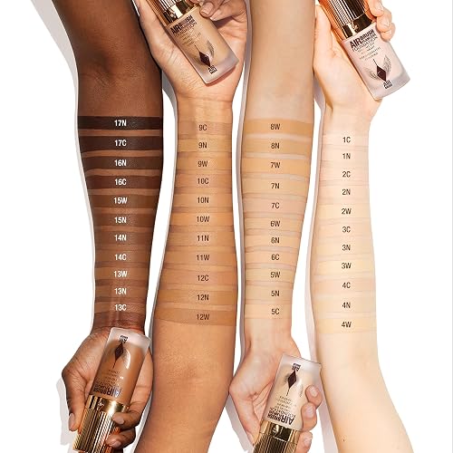 CHARLOTTE TILBURY AIRBRUSH FLAWLESS MATTE FOUNDATION FULL COVERAGE, WATERPROOF, PORE-BLURRING