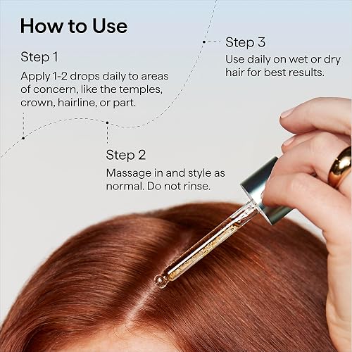 BRIOGEO DESTINED FOR DENSITY SERUM WITH CAFFEINE BIOTIN THICKENS FINE, THINNING HAIR, VEGAN