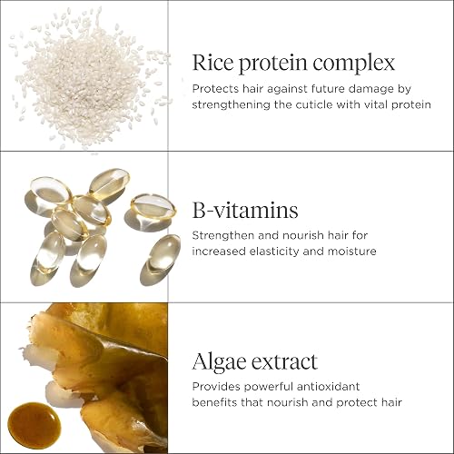 BRIOGEO DONT DESPAIR, REPAIR! MEGASTRENGTH RICE WATER PROTEIN TREATMENT FOR DAMAGED HAIR 5 OZ