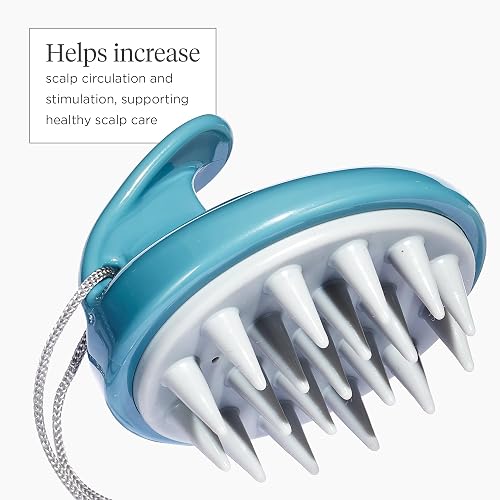 BRIOGEO SCALP REVIVAL HANDHELD SCALP MASSAGER FOR EXFOLIATION CIRCULATION, ALL HAIR TYPES