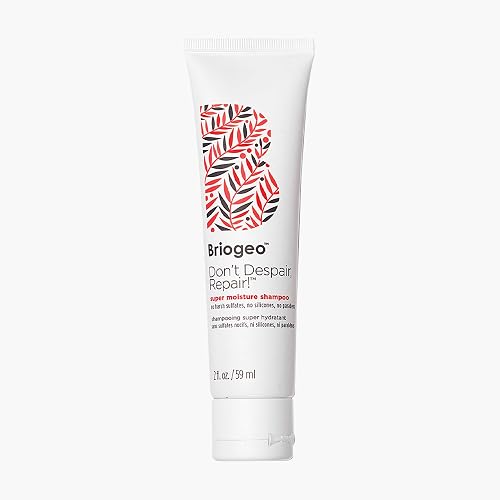 BRIOGEO DONT DESPAIR REPAIR SUPER MOISTURE SHAMPOO WITH ARGAN OIL FOR DRY DAMAGED HAIR SULFATE-FREE