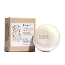 BRIOGEO ALOE OAT MILK 3-IN-1 CLEANSING BAR FOR SENSITIVE SKIN SHAMPOO, CONDITIONER BODY WASH