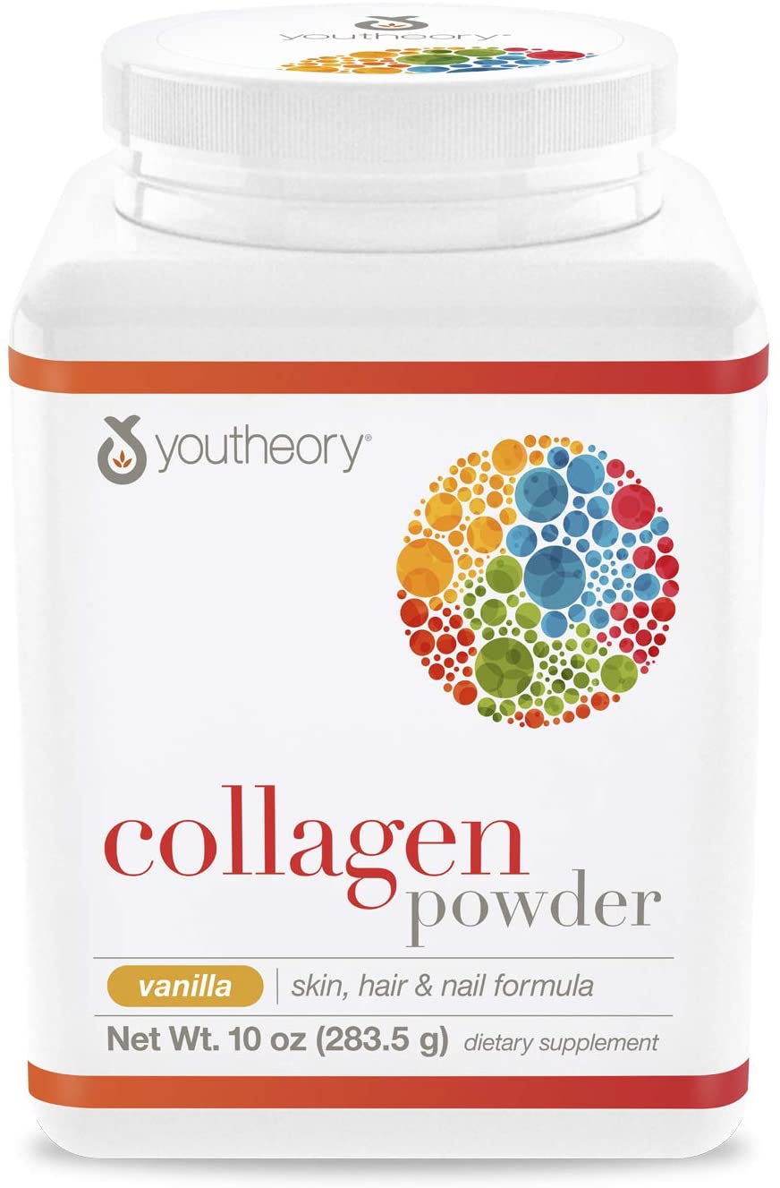 Youtheory Collagen Powder Vanilla - 10 oz-0