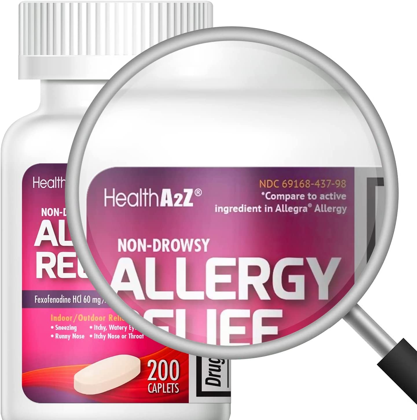HealthA2Z Allergy Relief - 200 Tablet-0