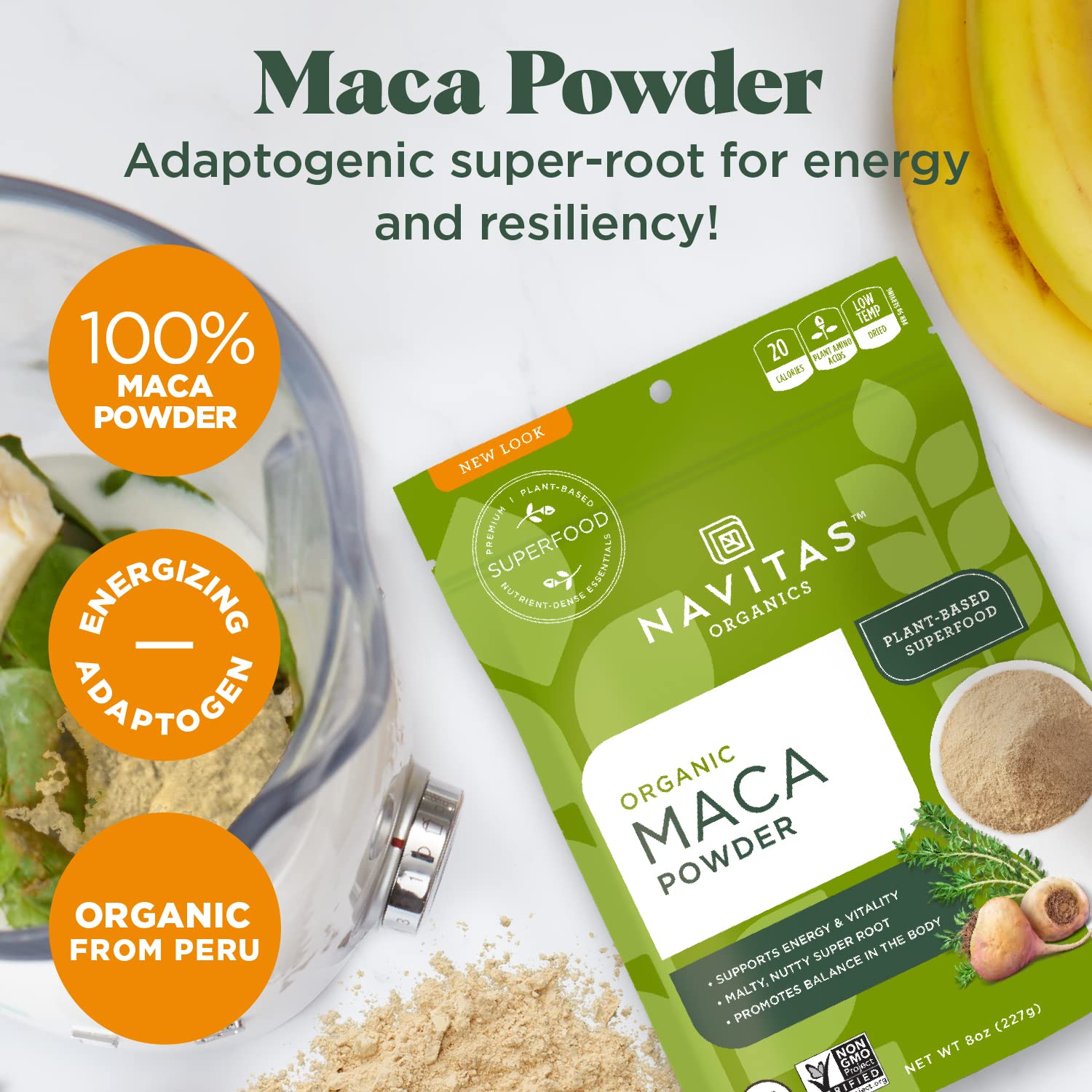 Navitas Organics Maca Powder - 454 g-2