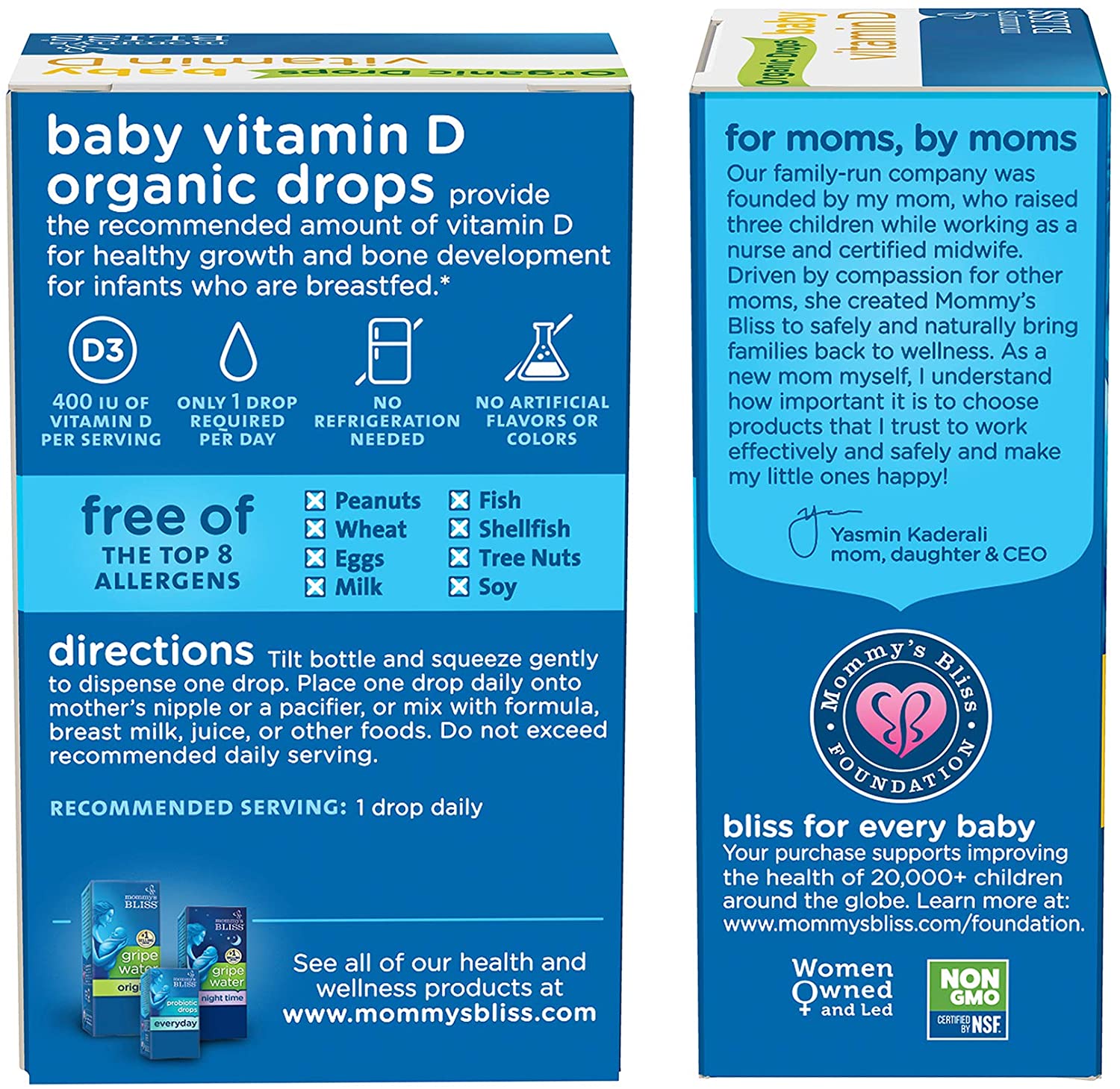 Mommy's Bliss Organic Drops Vitamin D - 3.24ml-2