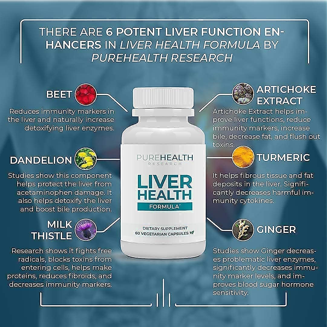 Pure Health Research Liver Heath Supplement - 60 Tablet-1