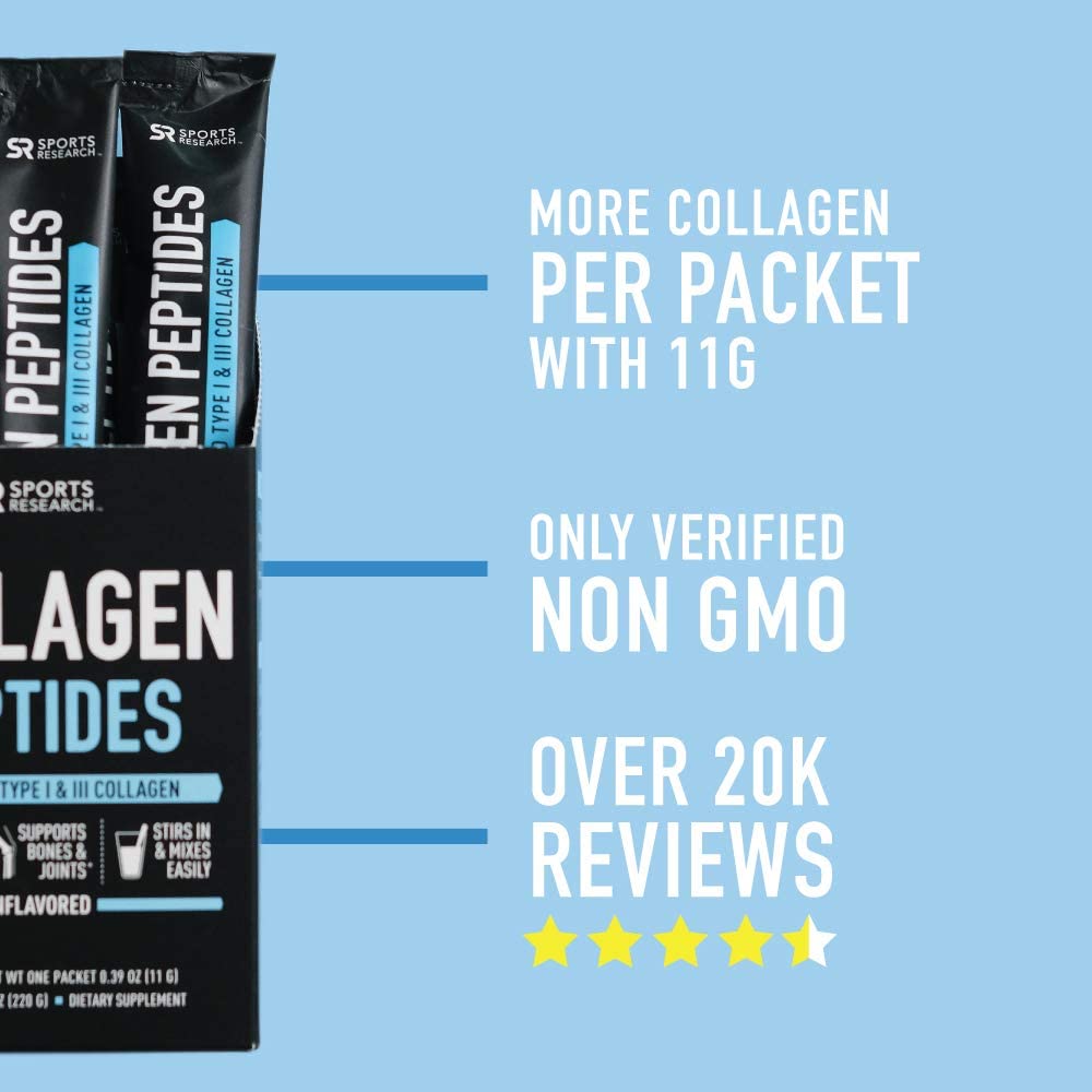 Collagen Peptides Travel Packs - 20 Paket