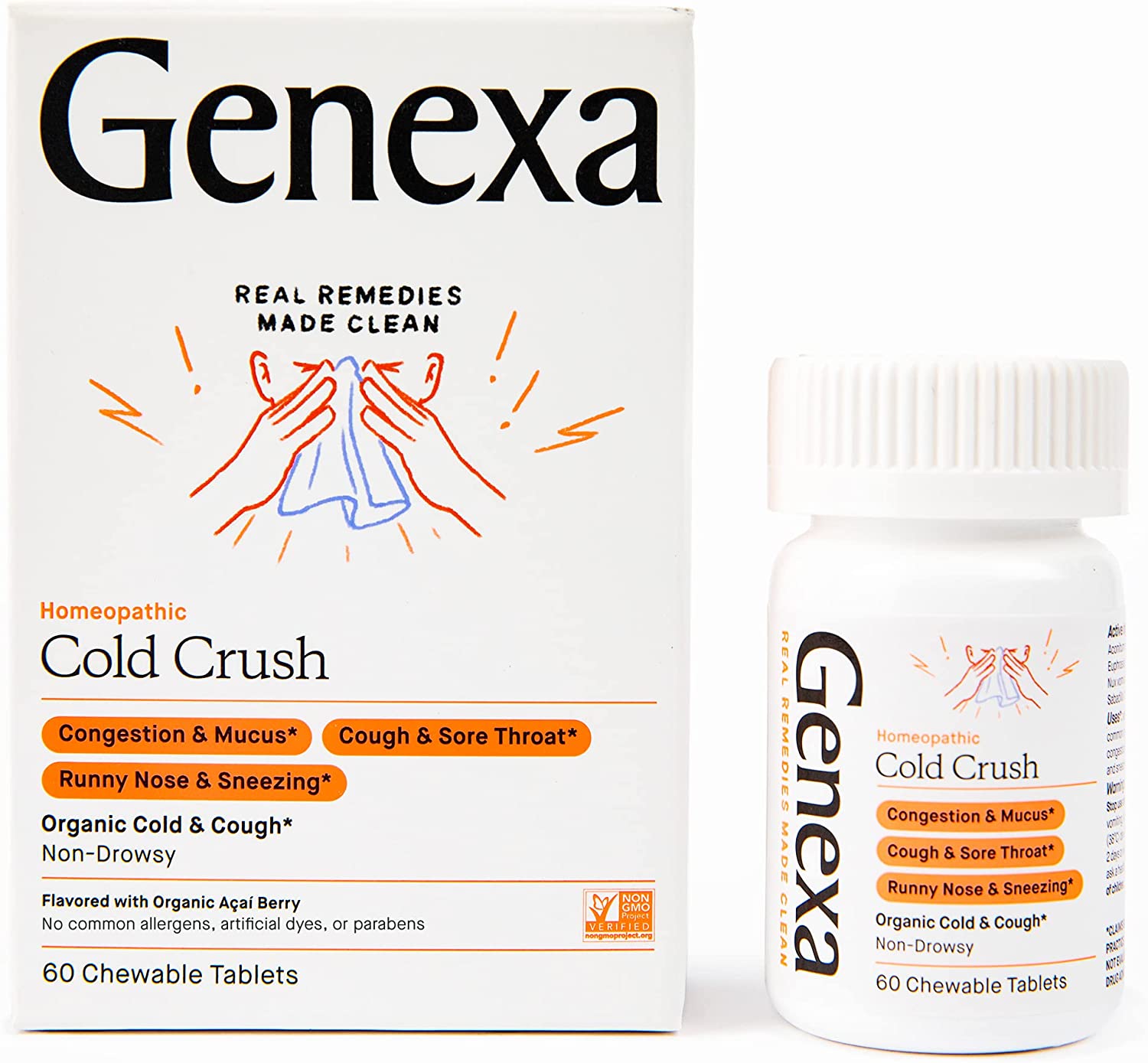 Genexa Cold Crush - 60 Tablets-3