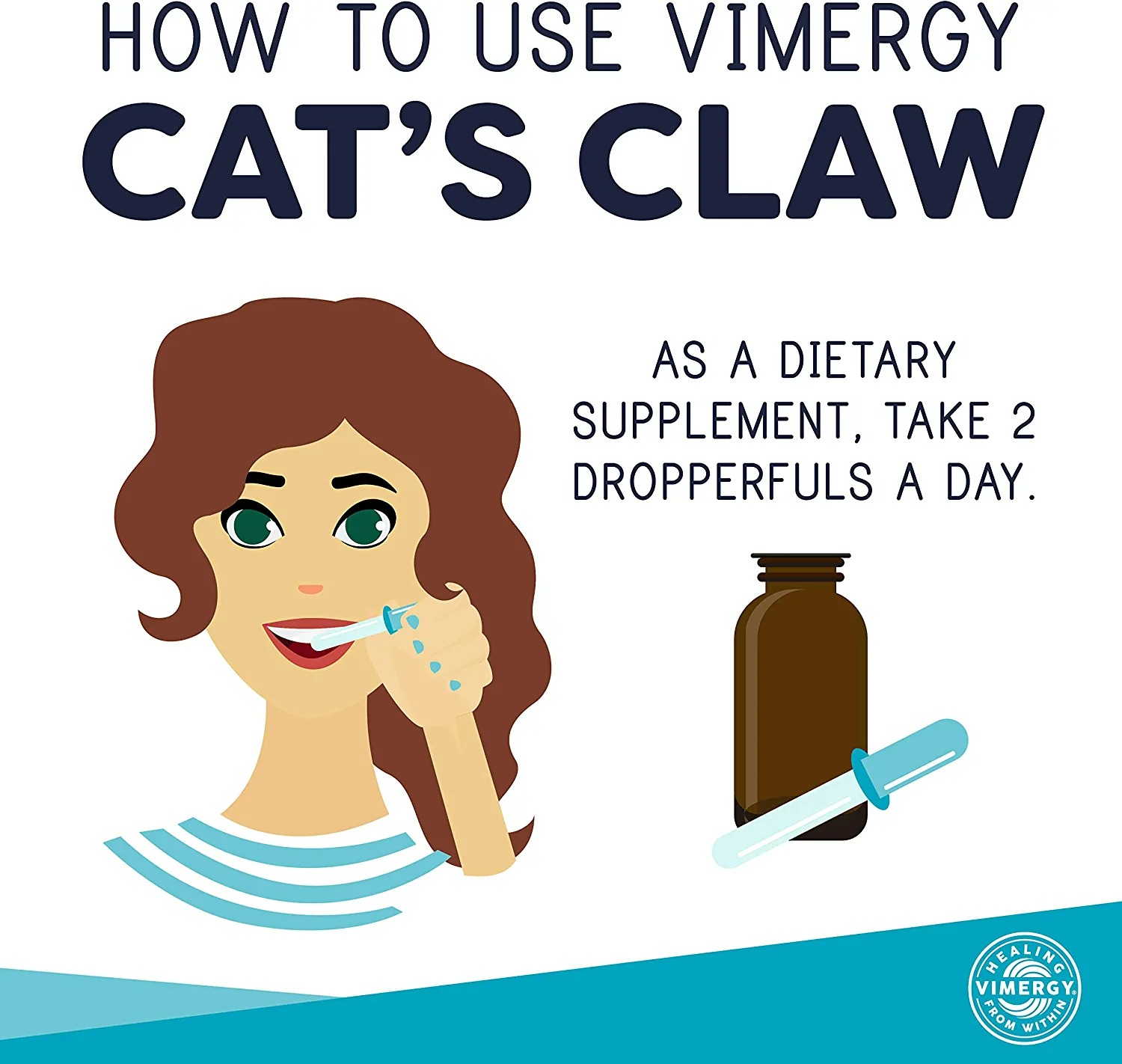 Vimergy USDA Organic Cat’s Claw Extract - 115 Ml-1