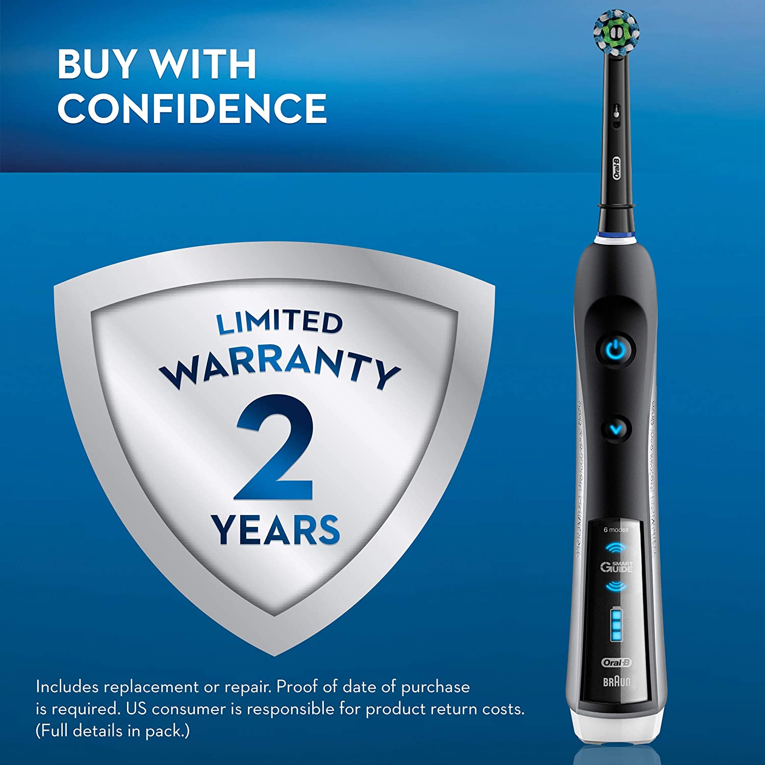 Oral-B Pro 5000 Smartseries Electric Toothbrush-4
