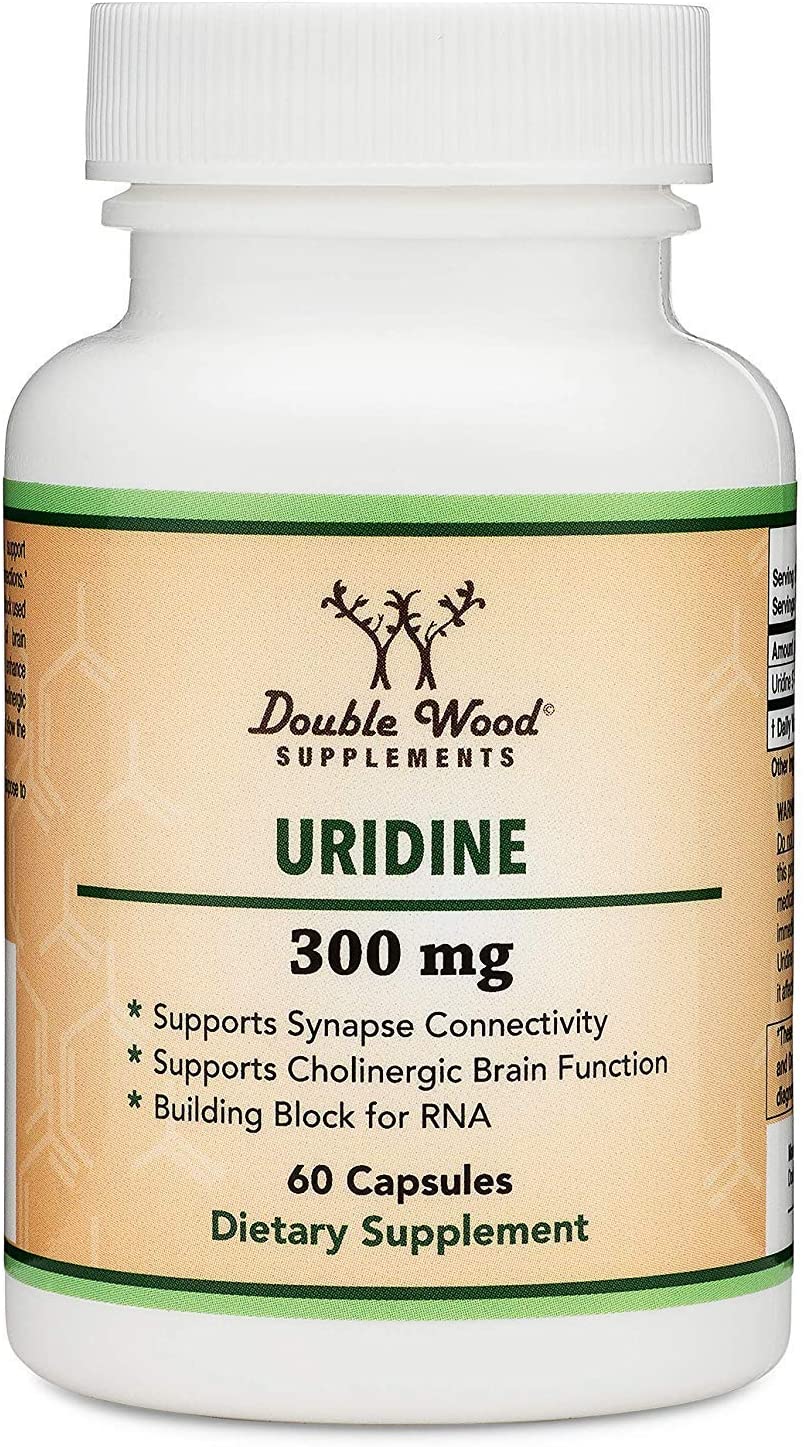 Double Wood Supplements Uridine 300mg - 60 Tablet