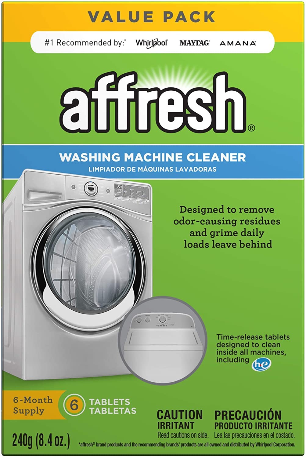 Affresh W10501250 Washing Machine Cleaner-0