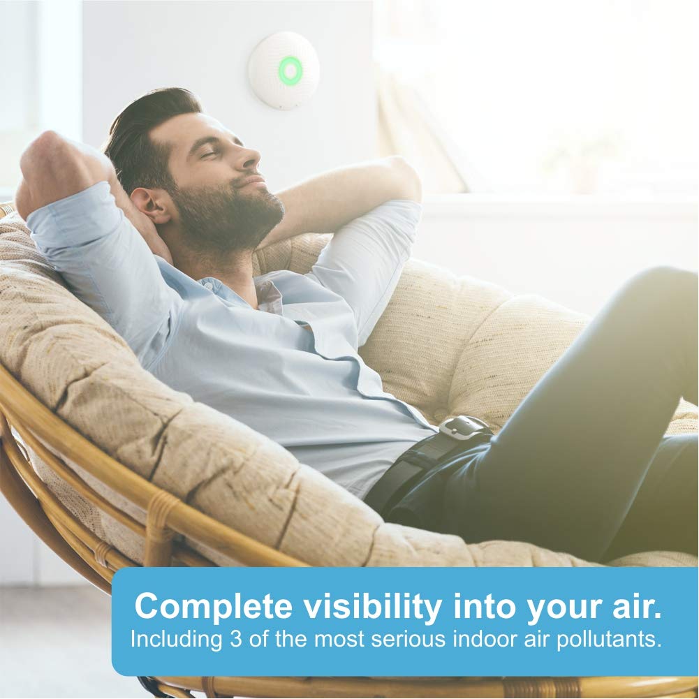 Airthings 2930 Wave Plus Radon & Air Quality Monitor-3