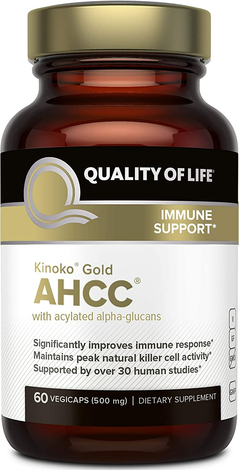 Quality of Life  Kinoko Gold AHCC - 60 Tablet