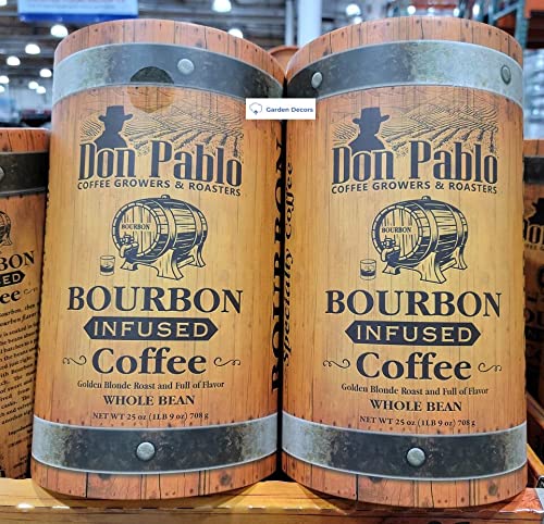 Don Pablo Coffee Growers & Roasters Bourbon Infused 2 Tubs - 708 g-0