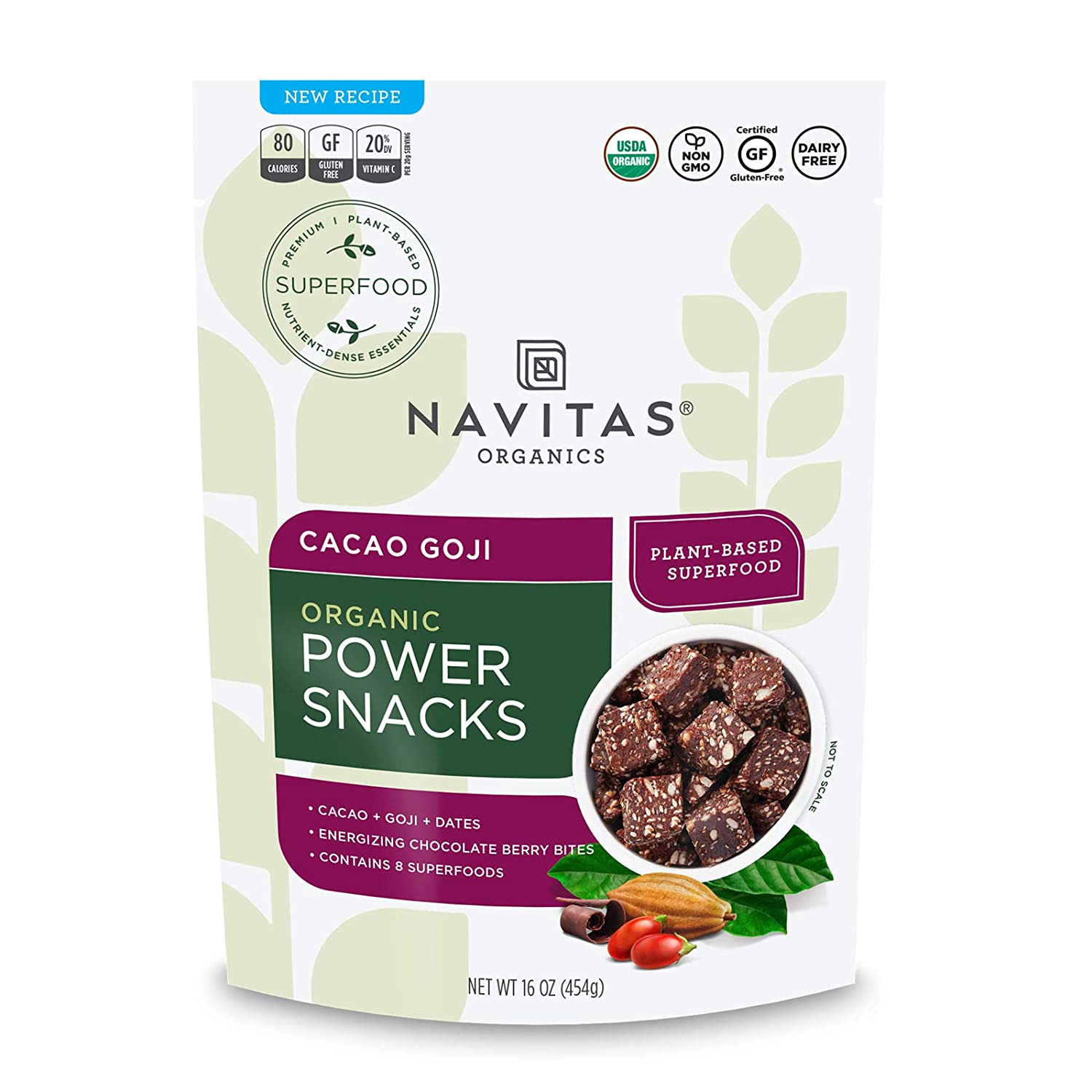 Navitas Organics Superfood Power Snacks - 454 g-1