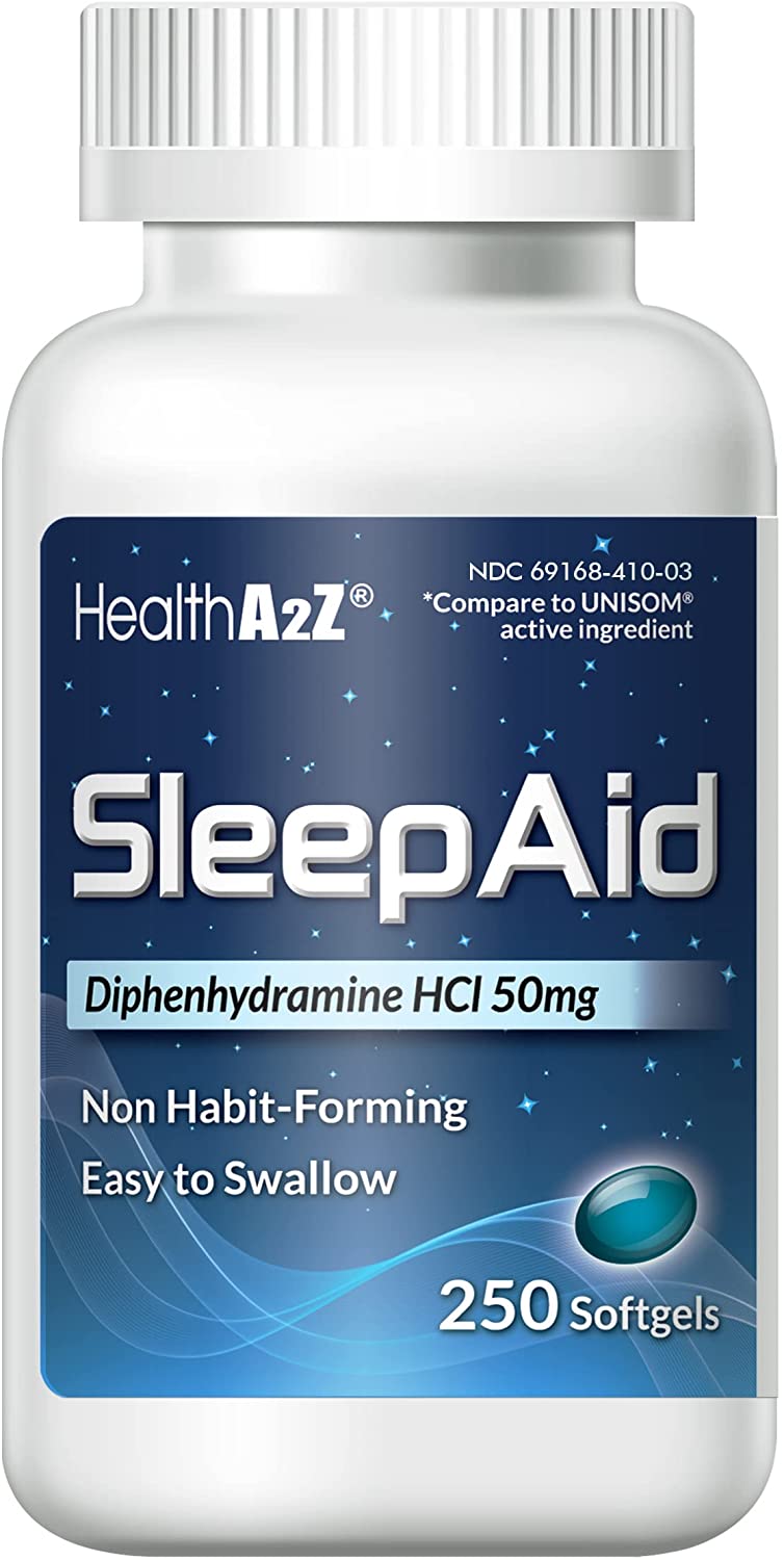 HealthA2Z Sleep Aid - 250 Capsules-2