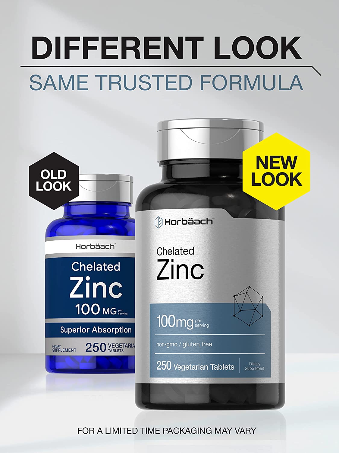 Horbaach Chelated Zinc Supplement - 250 Tablet-3