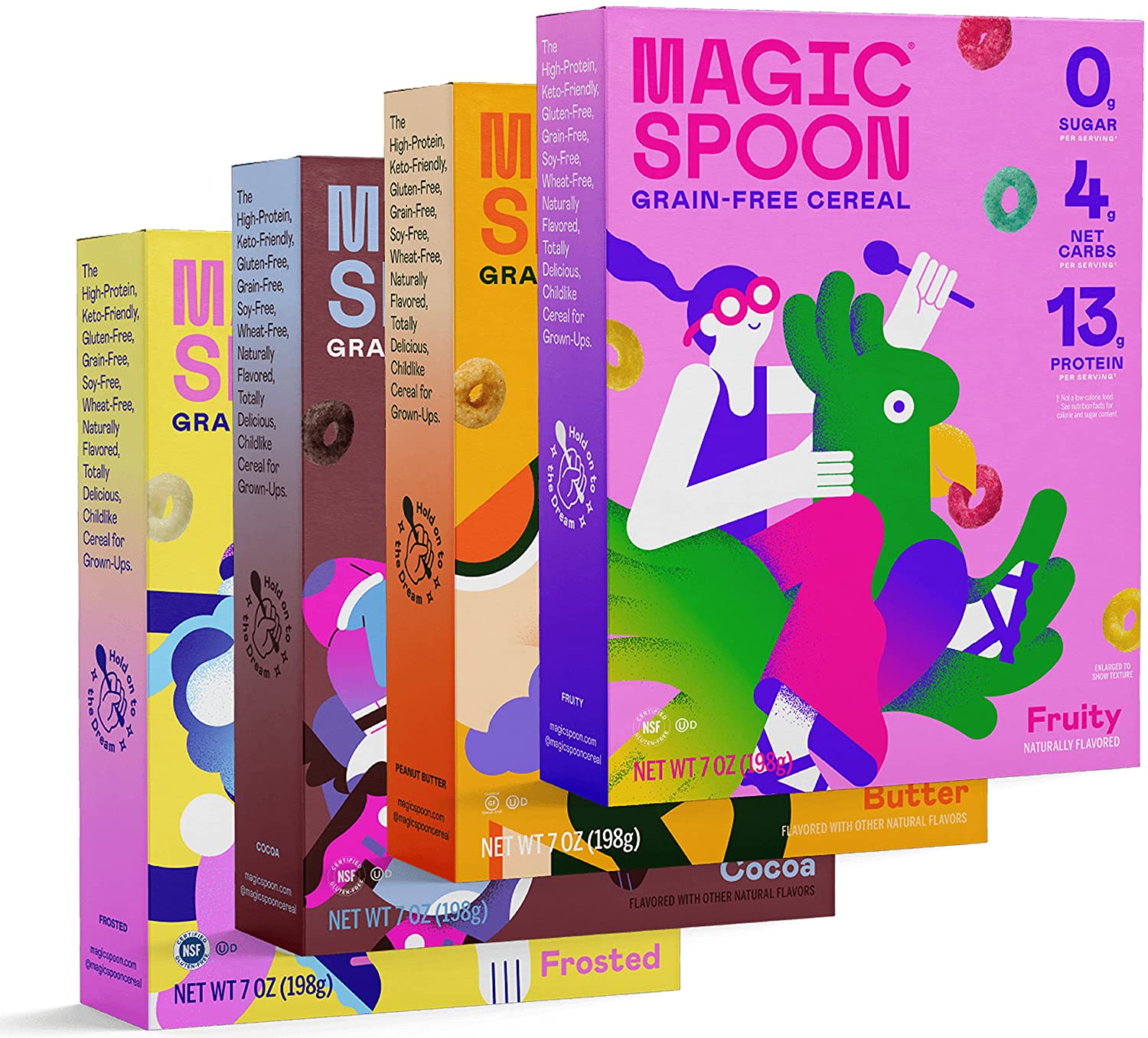 Magic Spoon Grain Free Cereal - 4 Pack-2