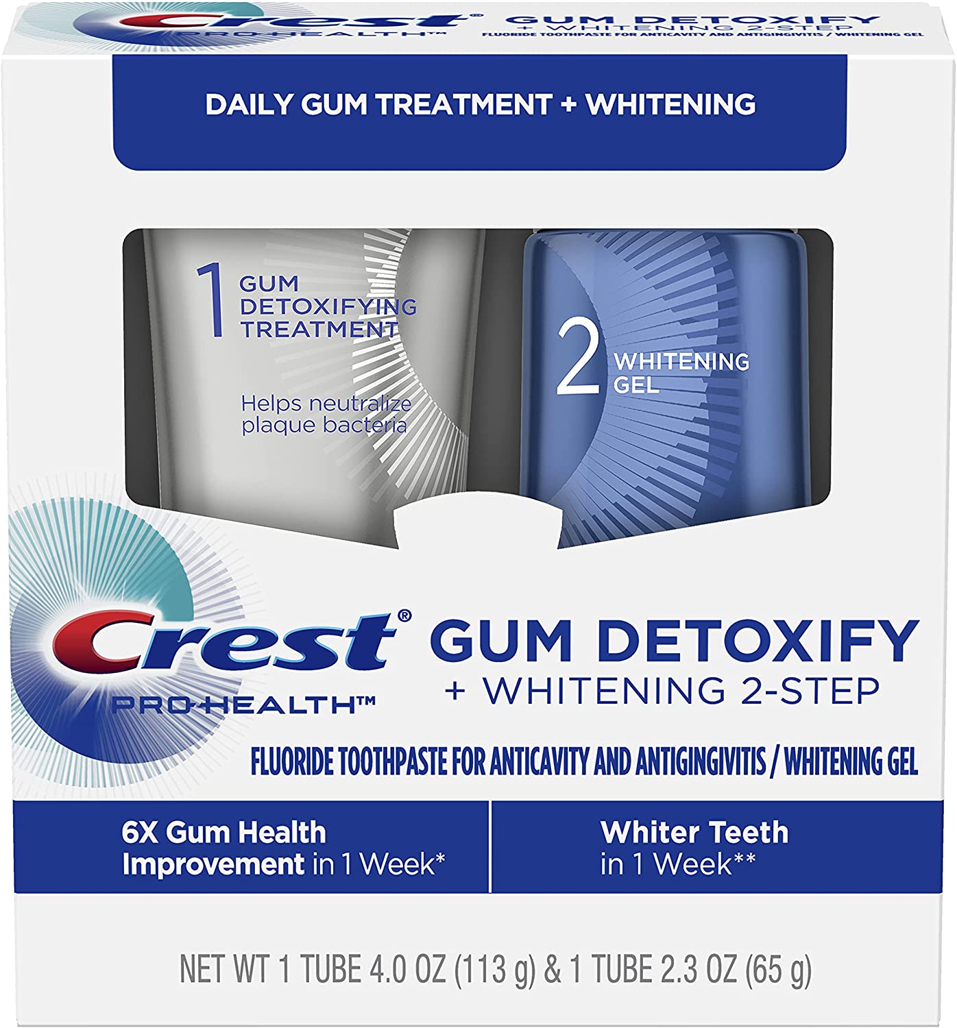 Crest Gum Detoxify Plus Whitening -0
