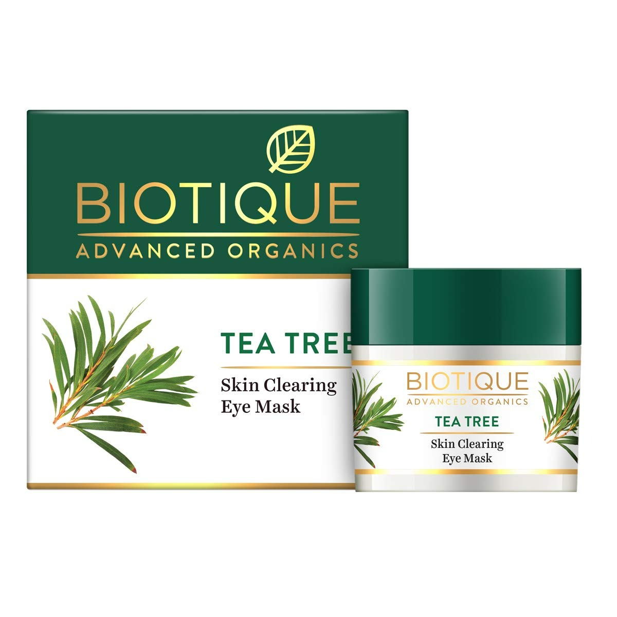 Biotique Tea Tree Skin Clearing Eye Mask - 15 g-1