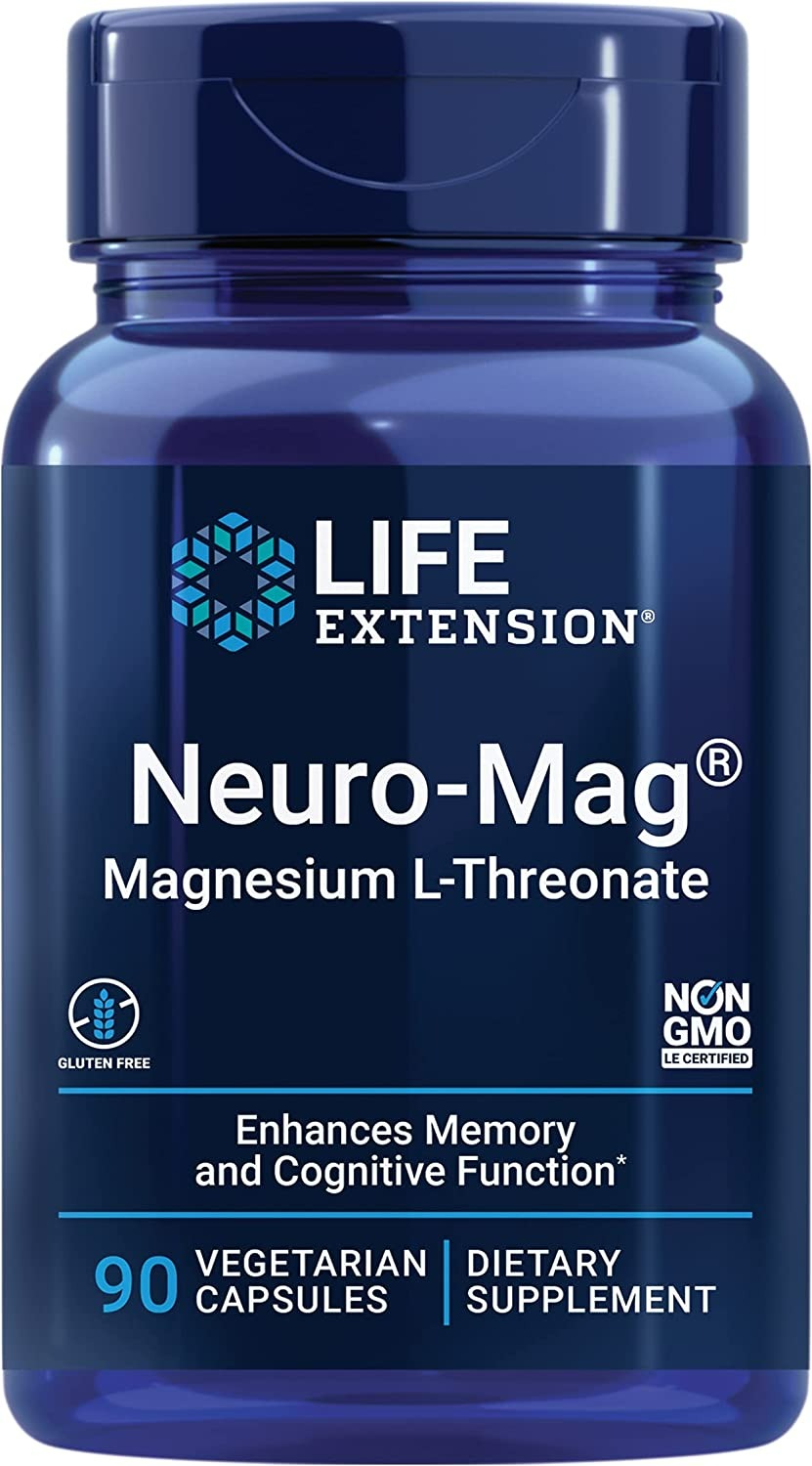 Life Extension Neuro-Mag Magnesium L-Threonate - 90 Tablet-0