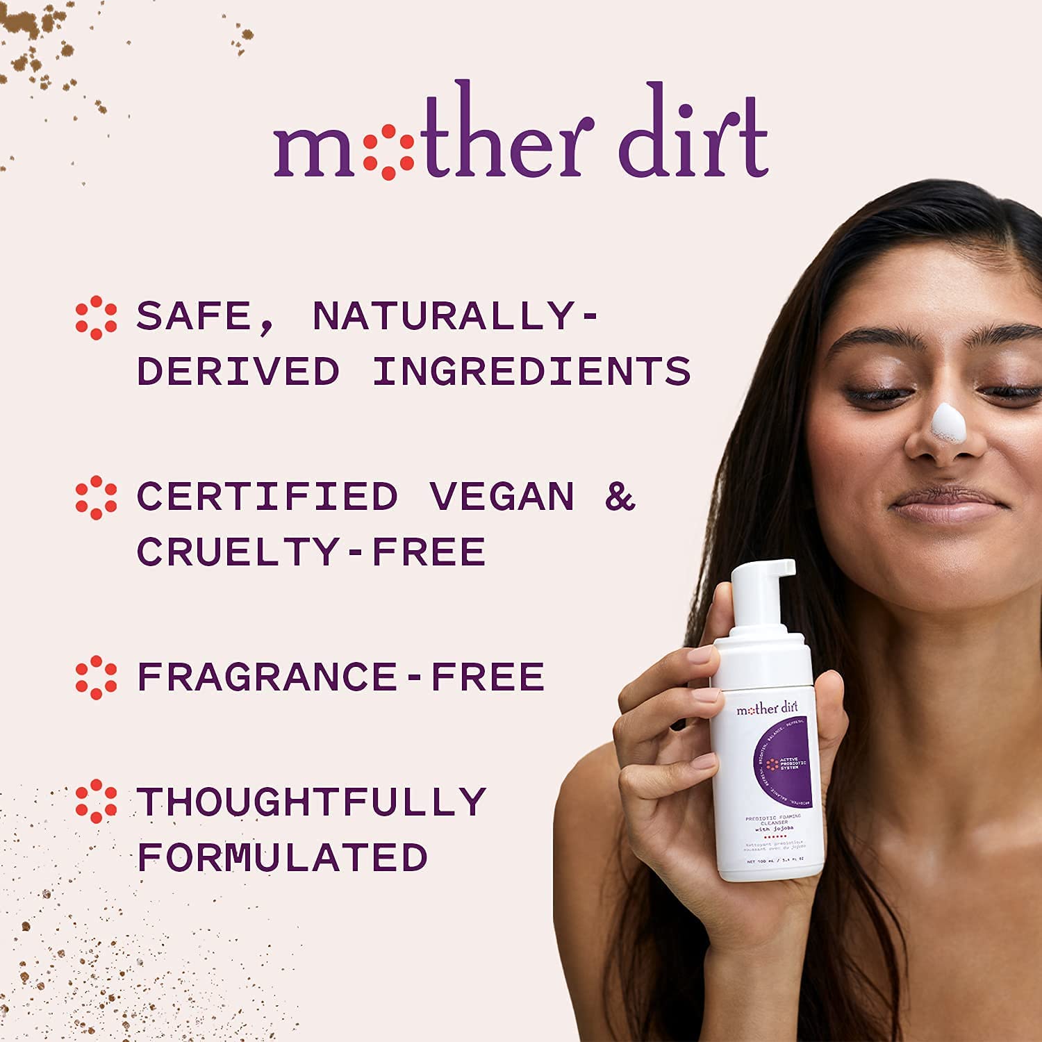 Mother Dirt Prebiotic Face Wash - 100 ml-1