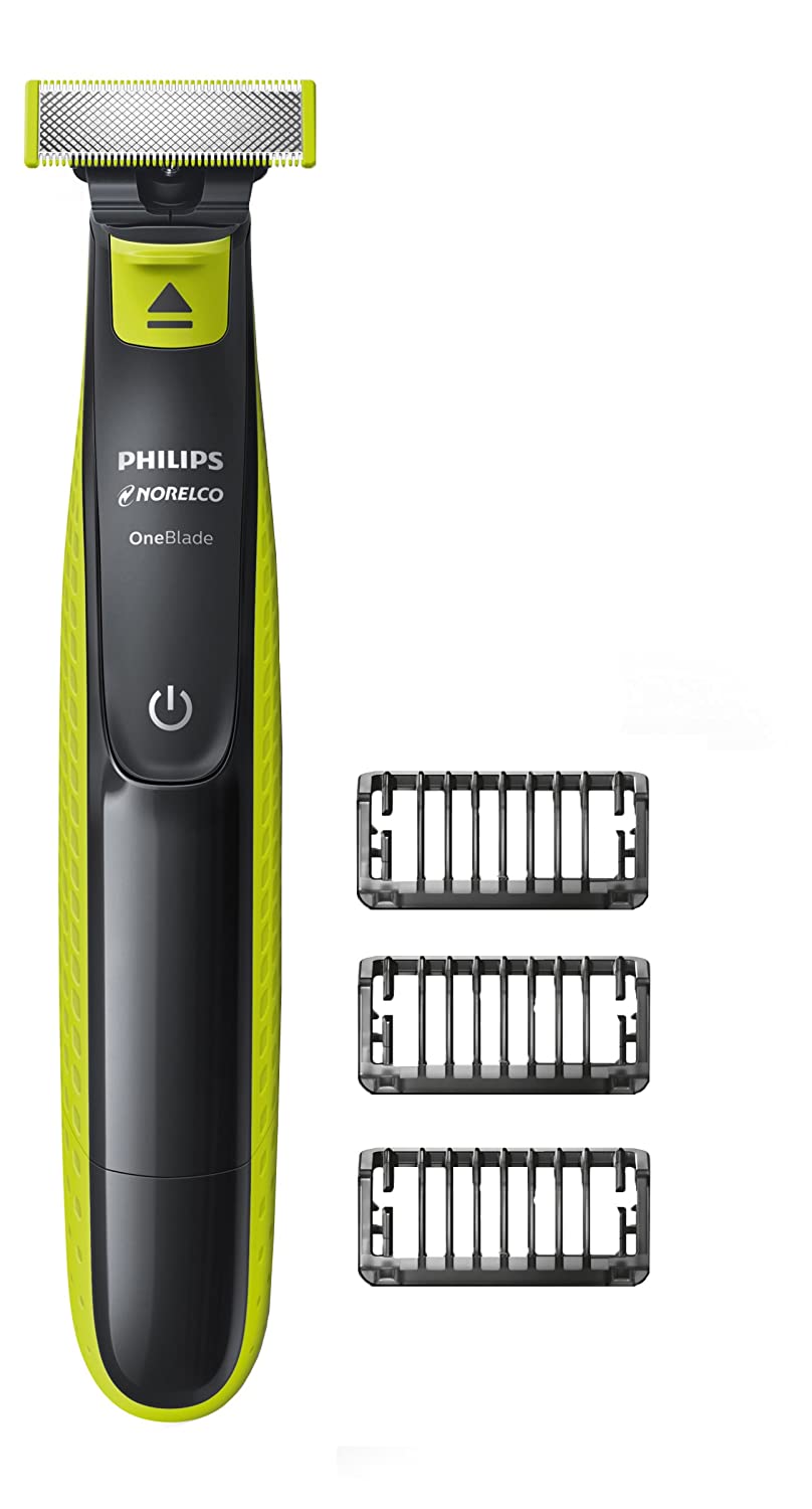 Philips Norelco OneBlade Hybrid Electric Trimmer and Shaver, FFP, QP2520/90-0
