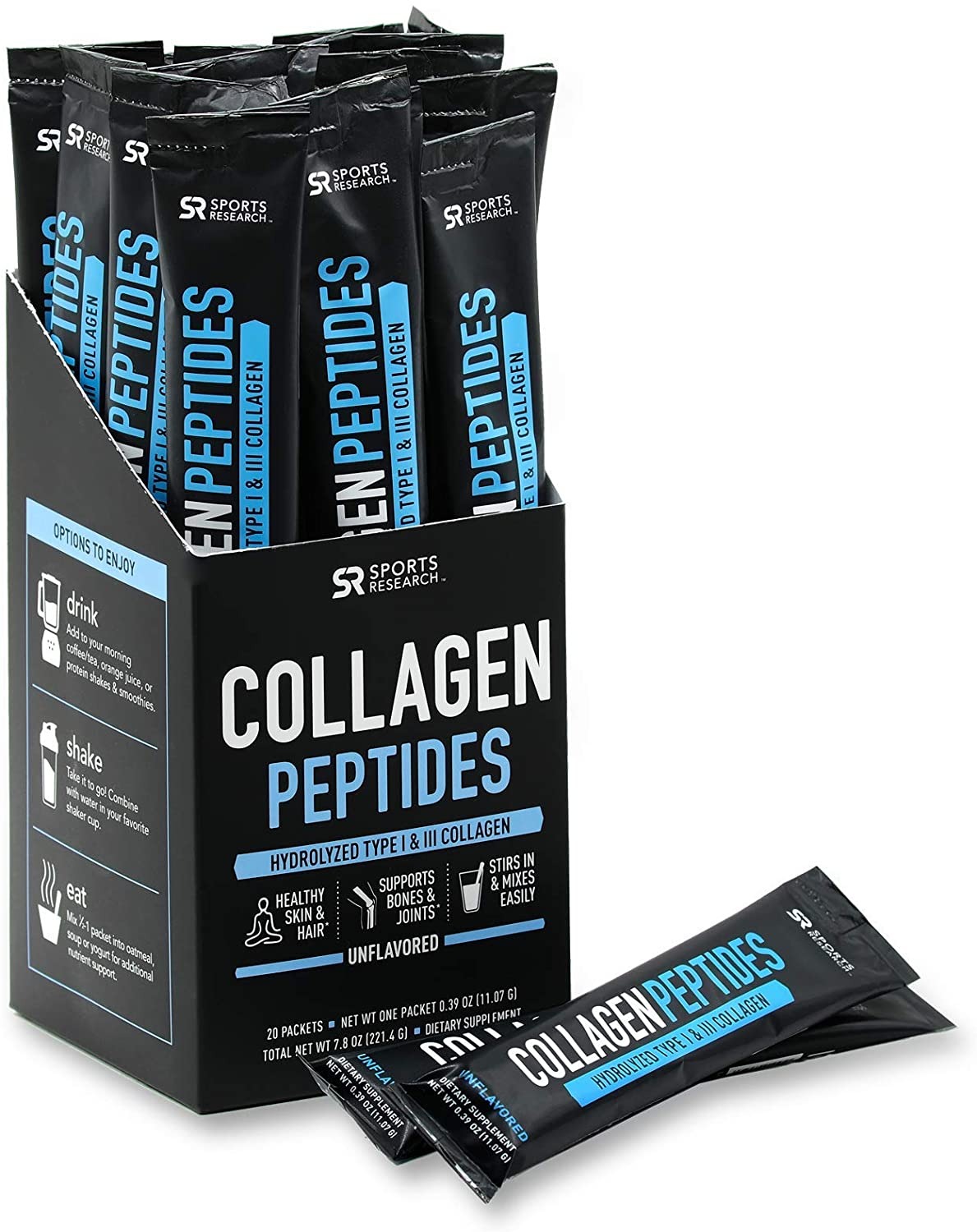  Collagen Peptides Travel Packs
