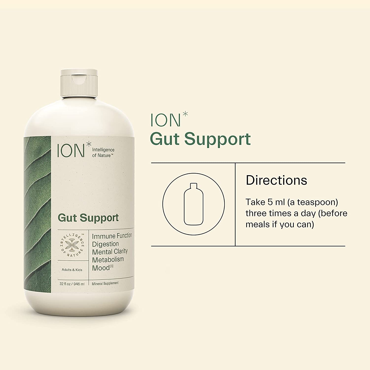 ION Intelligence of Nature Gut Support - 946 ml-3