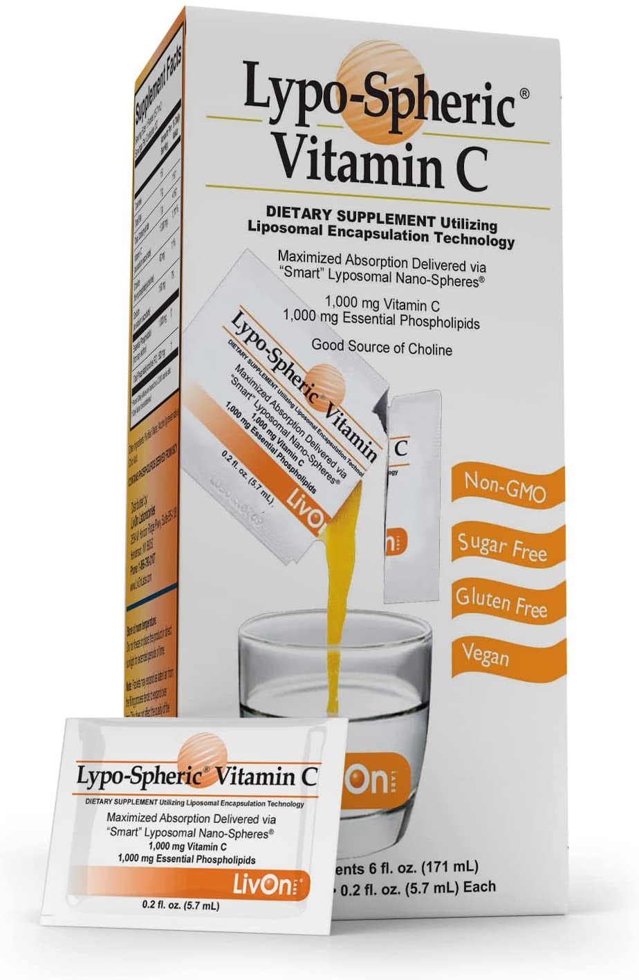 Lypo–Spheric Vitamin C - 30 Packets-2