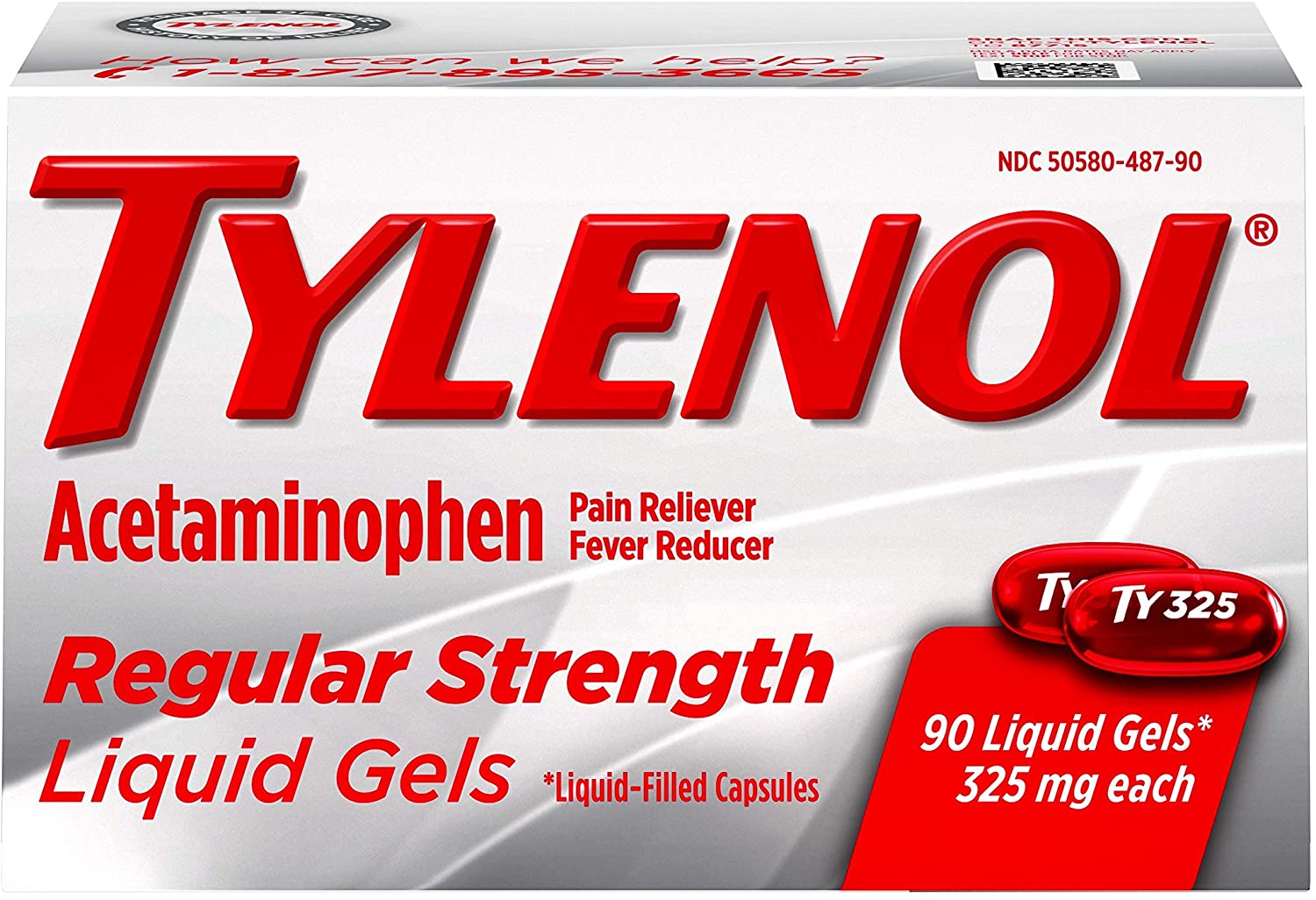 Tylenol Regular Strength Liquid Gels - 90 Tablet-0